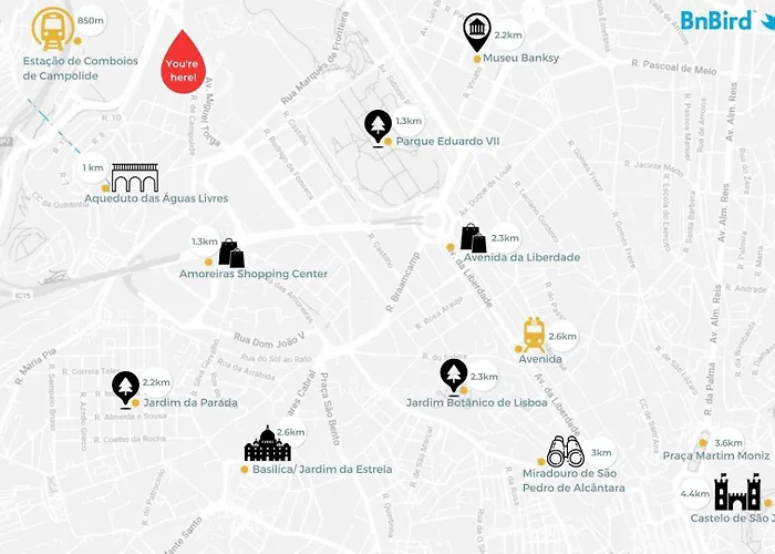 Campolide 2br Flat Apartamento