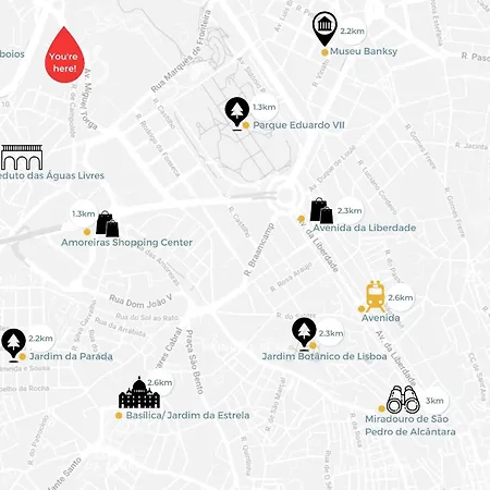 Appartement Campolide 2br Flat